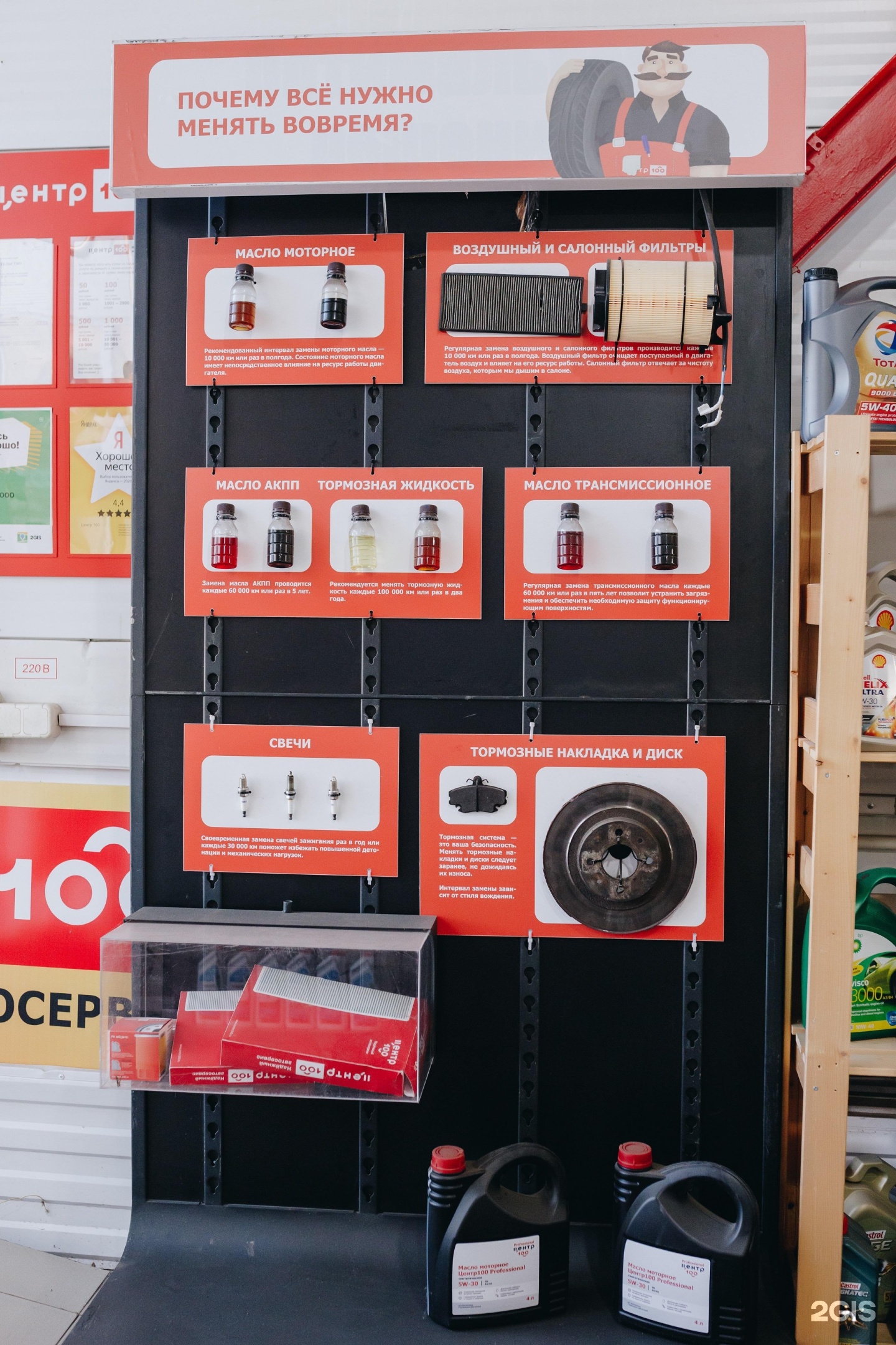 Стенд замены расходников